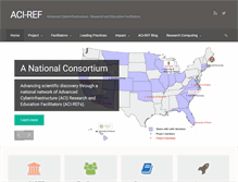 Tablet Screenshot of aciref.org